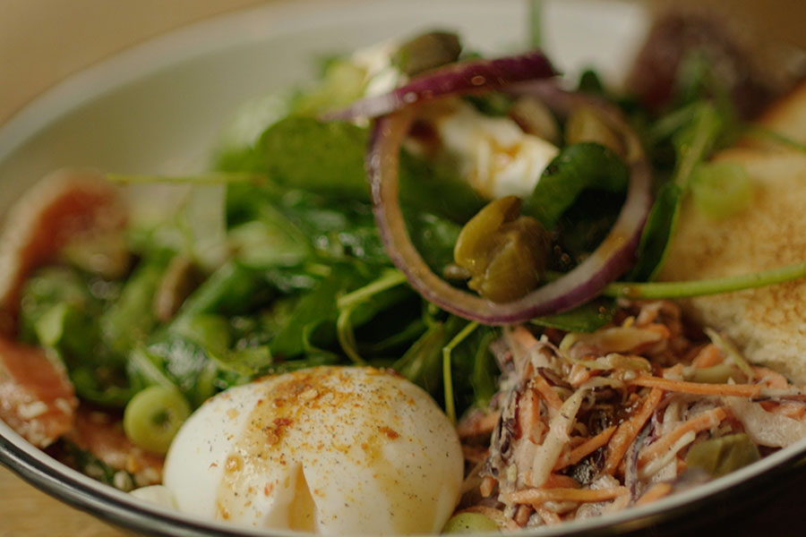 Plate of food