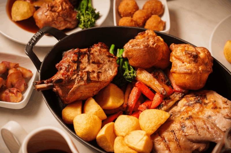 Asado dominical al estilo familiar